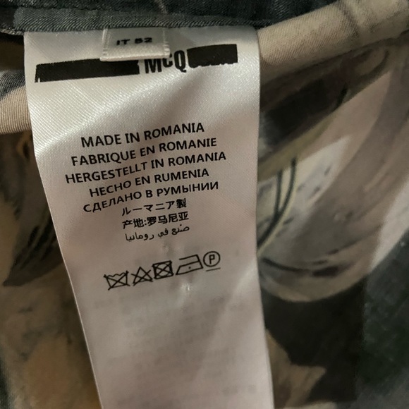 MCQ Alexander McQueen floral dress shirt - Picture 3 of 4